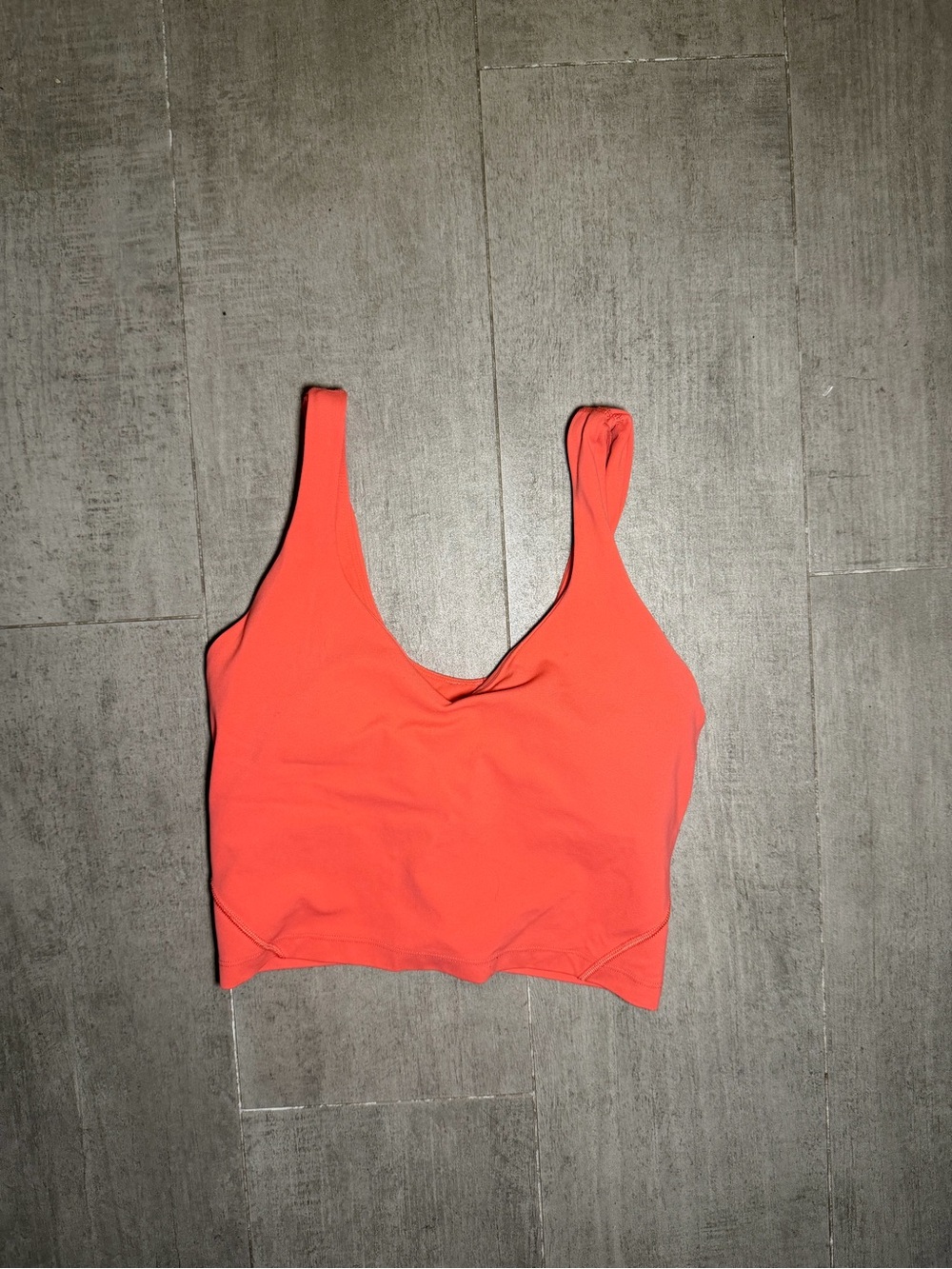 LuluLemon Coral Align Crop Tank